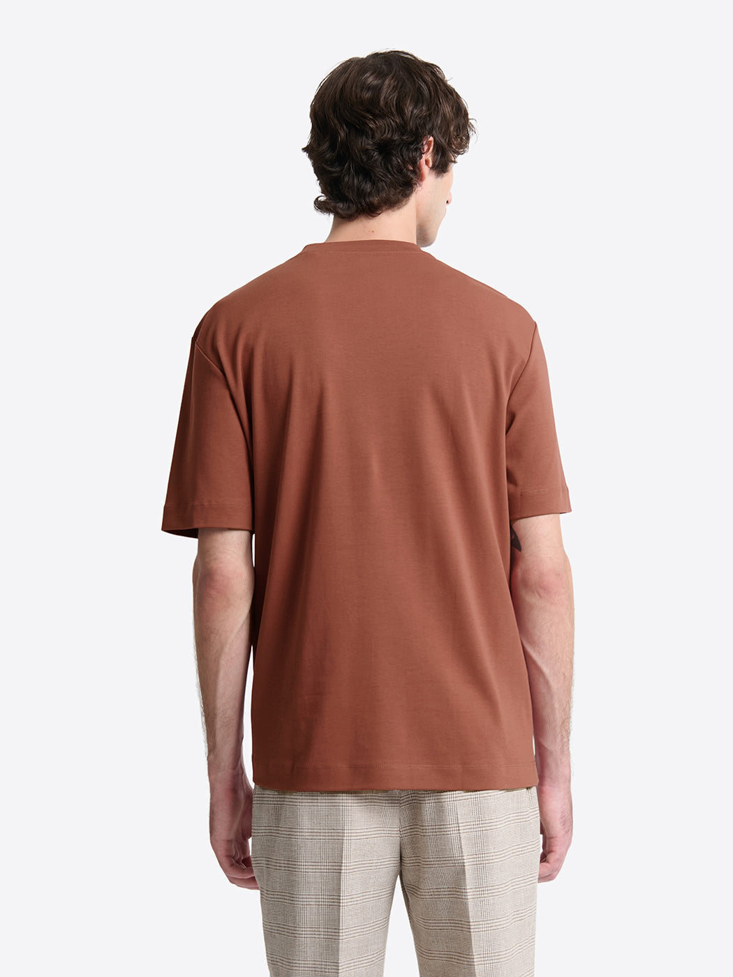 T-shirt col rond regular en coton - DEVRED 1902