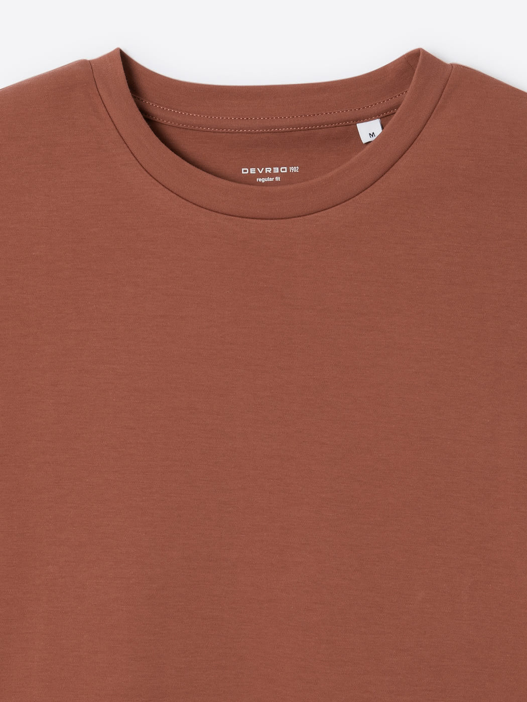 T-shirt col rond regular en coton - DEVRED 1902