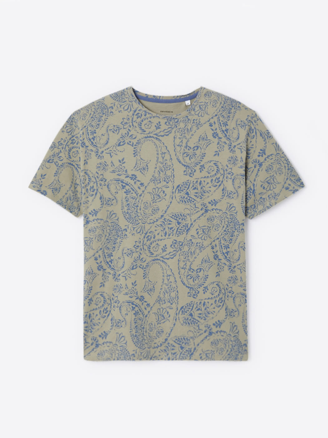 T-shirt col rond à motif en coton - DEVRED 1902