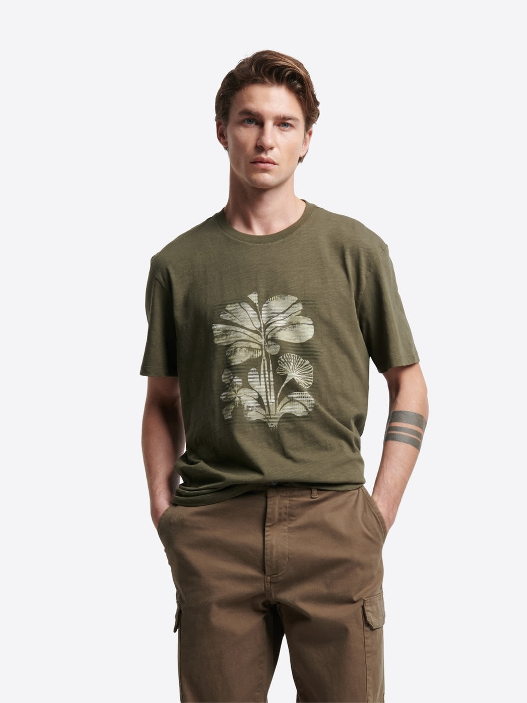 T-shirt col rond en coton - DEVRED 1902