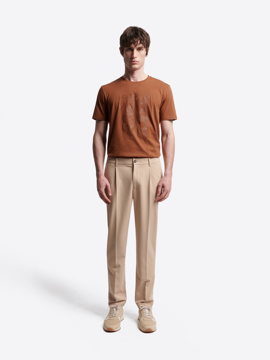 T-shirt col rond en coton - DEVRED 1902
