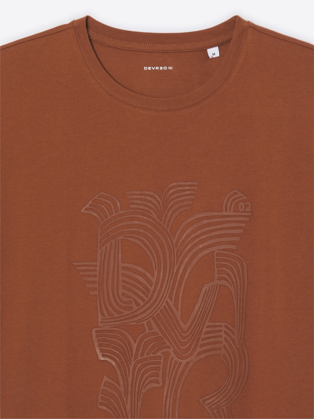 T-shirt col rond en coton - DEVRED 1902