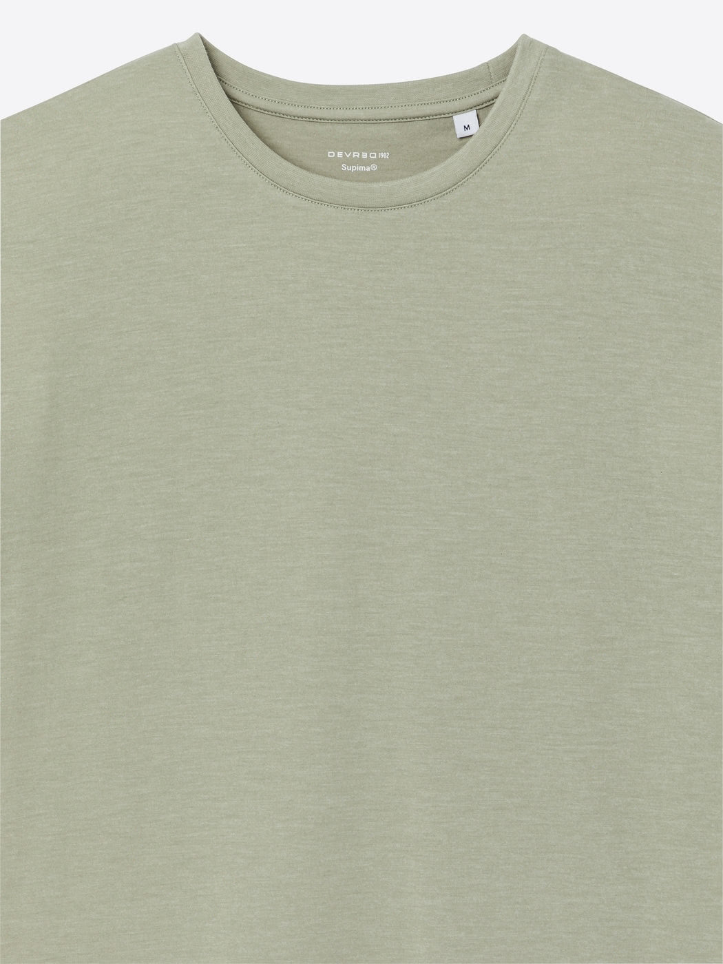 T-shirt col rond en coton Supima® - DEVRED 1902