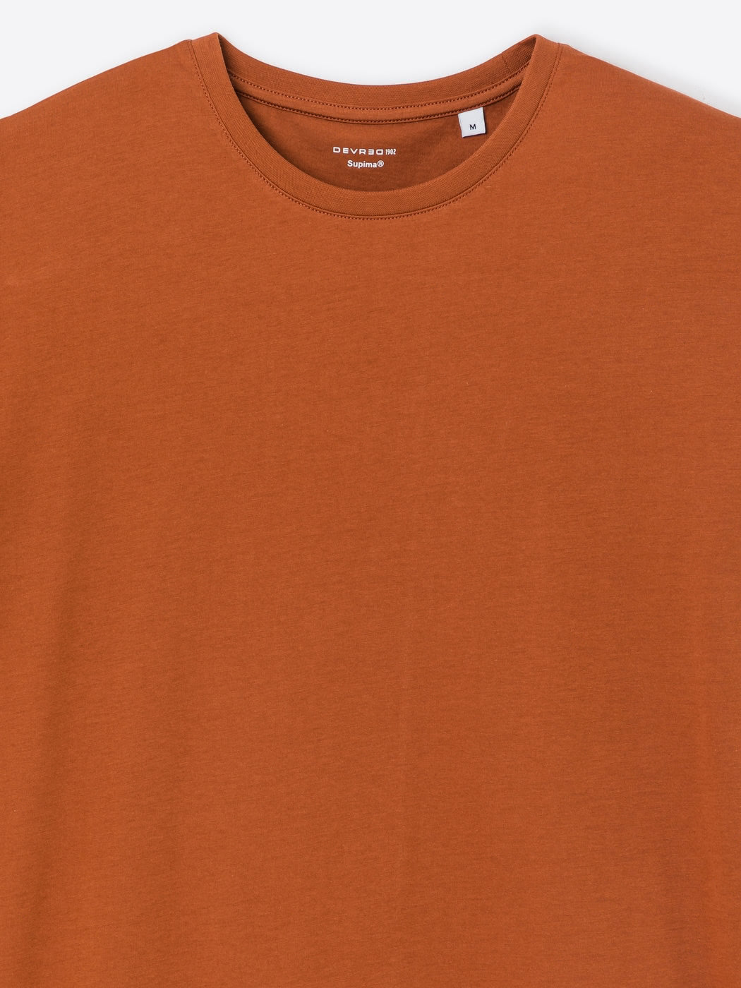 T-shirt col rond en coton Supima® - DEVRED 1902