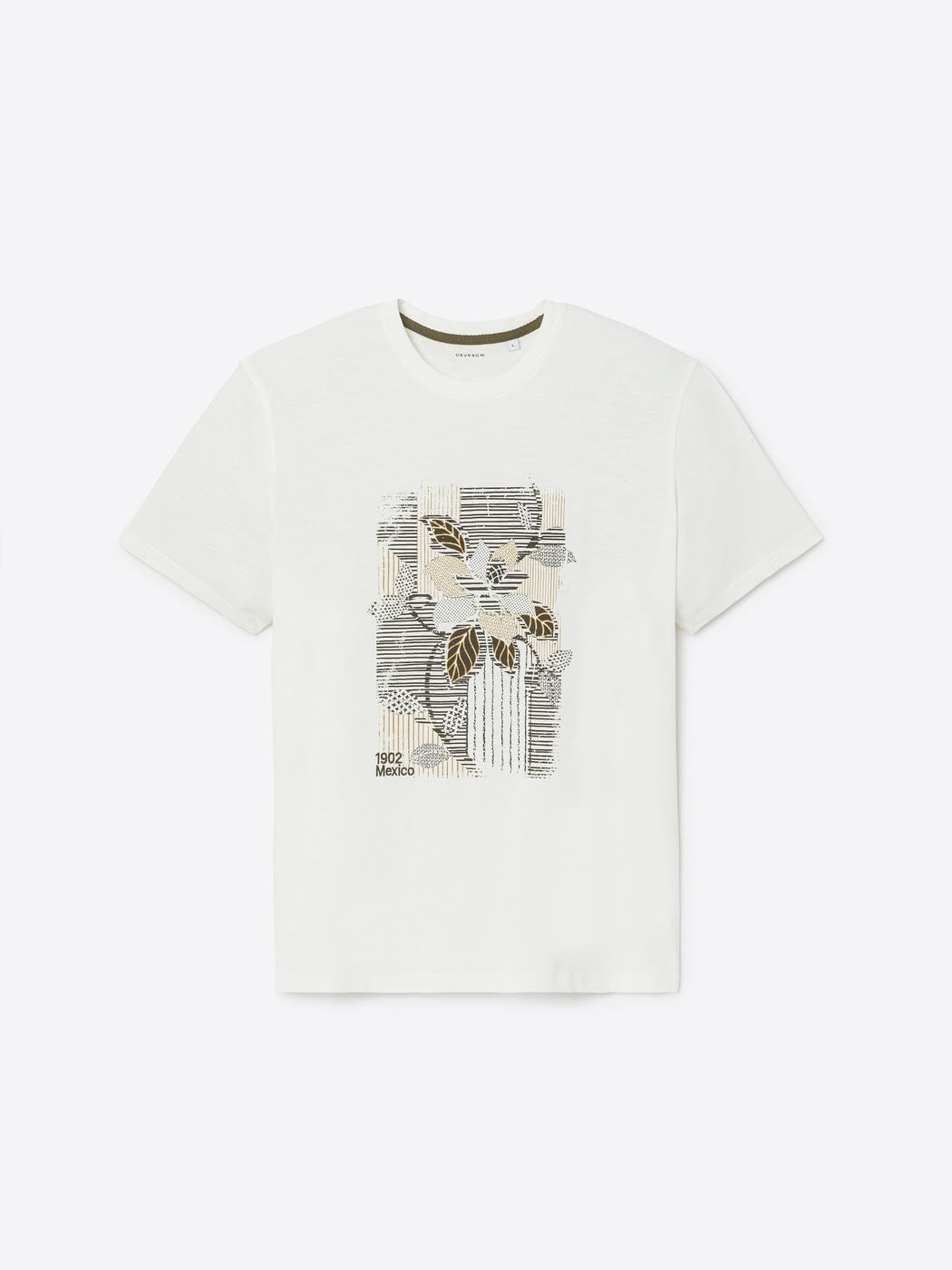 T-shirt col rond en coton - DEVRED 1902
