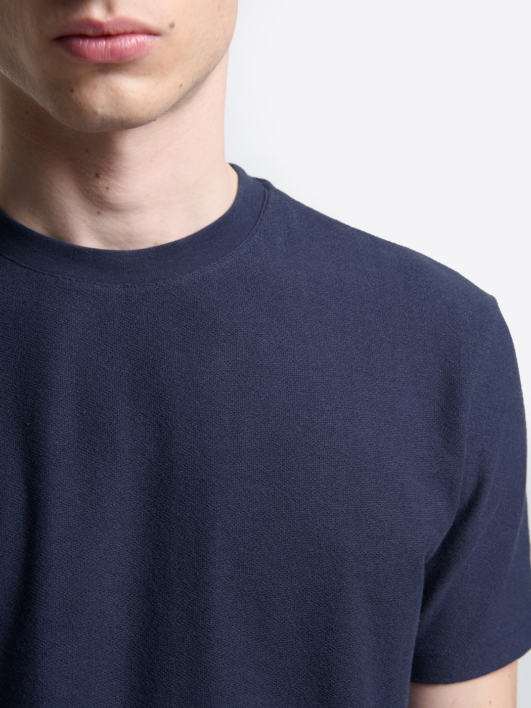 T-shirt col rond touché crêpe - DEVRED 1902