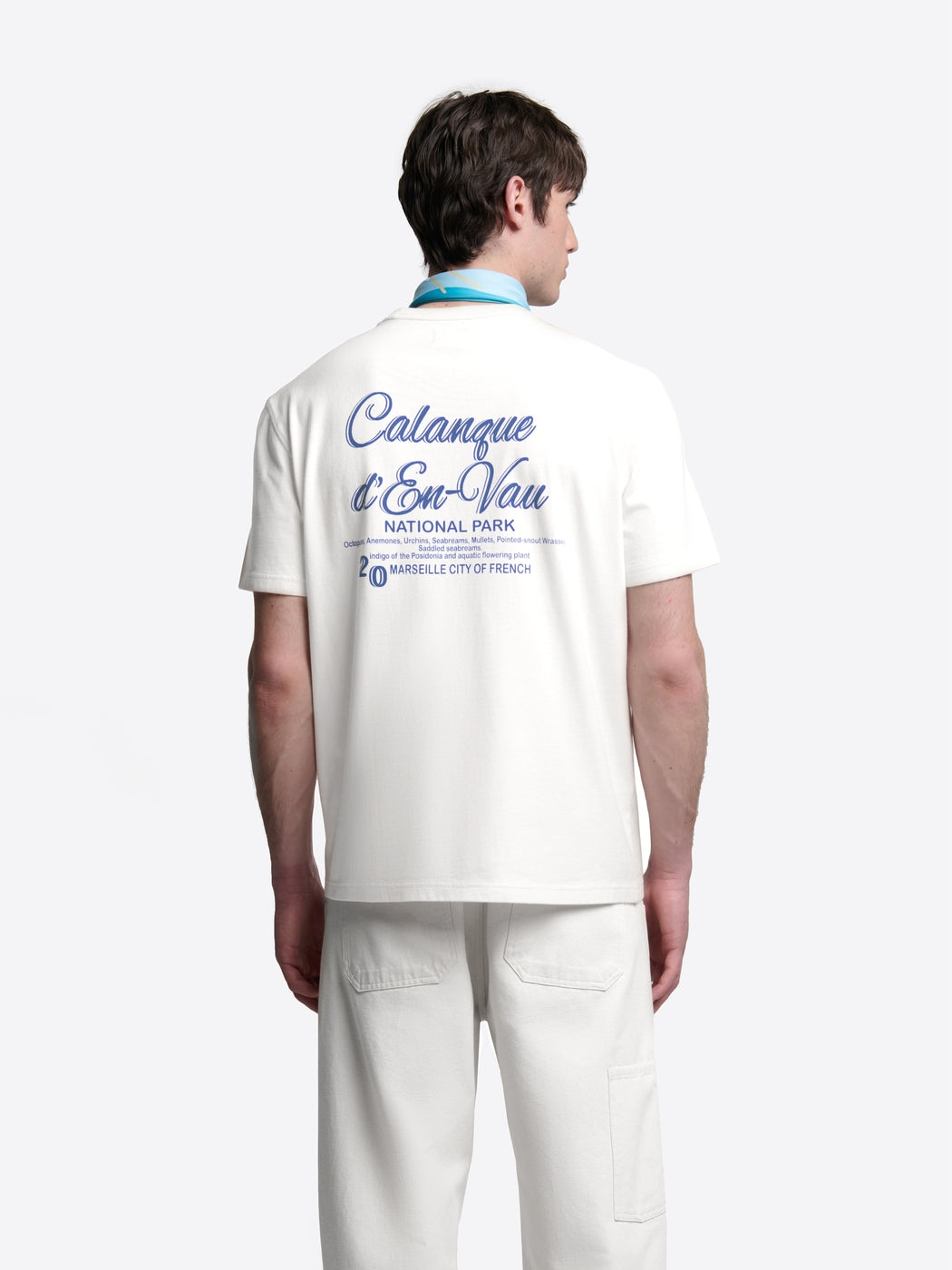 T-shirt col rond broderie - L'atelier - DEVRED 1902