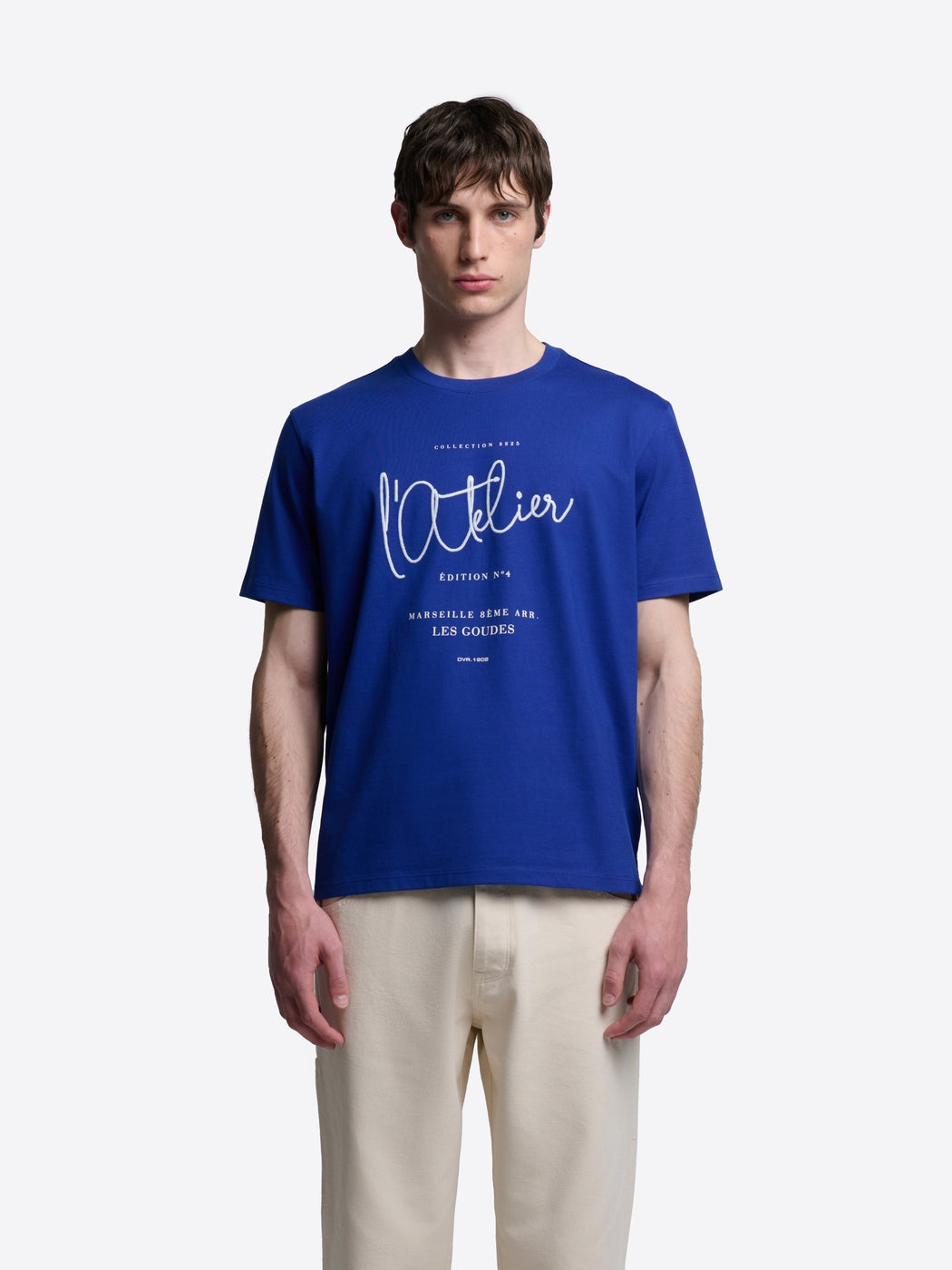 T-shirt col rond en coton - L'atelier - DEVRED 1902