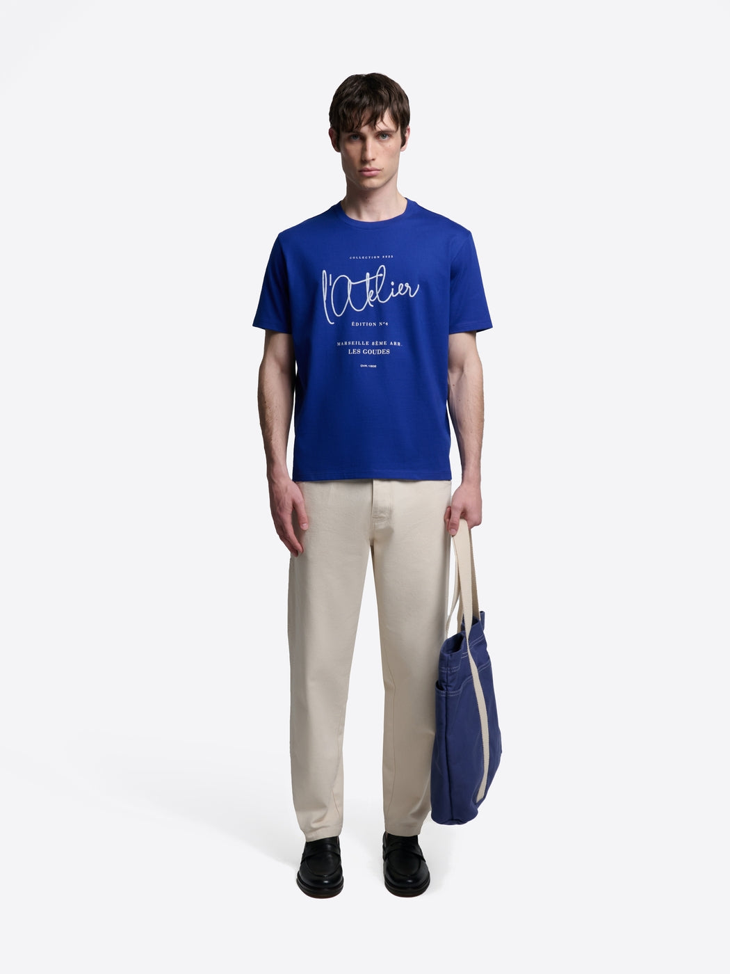 T-shirt col rond en coton - L'atelier - DEVRED 1902