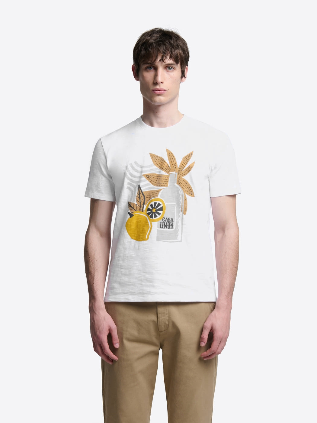 T-shirt col rond en coton - DEVRED 1902