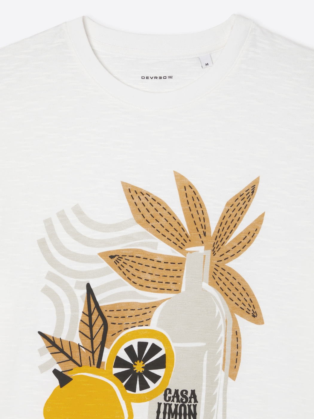T-shirt col rond en coton - DEVRED 1902