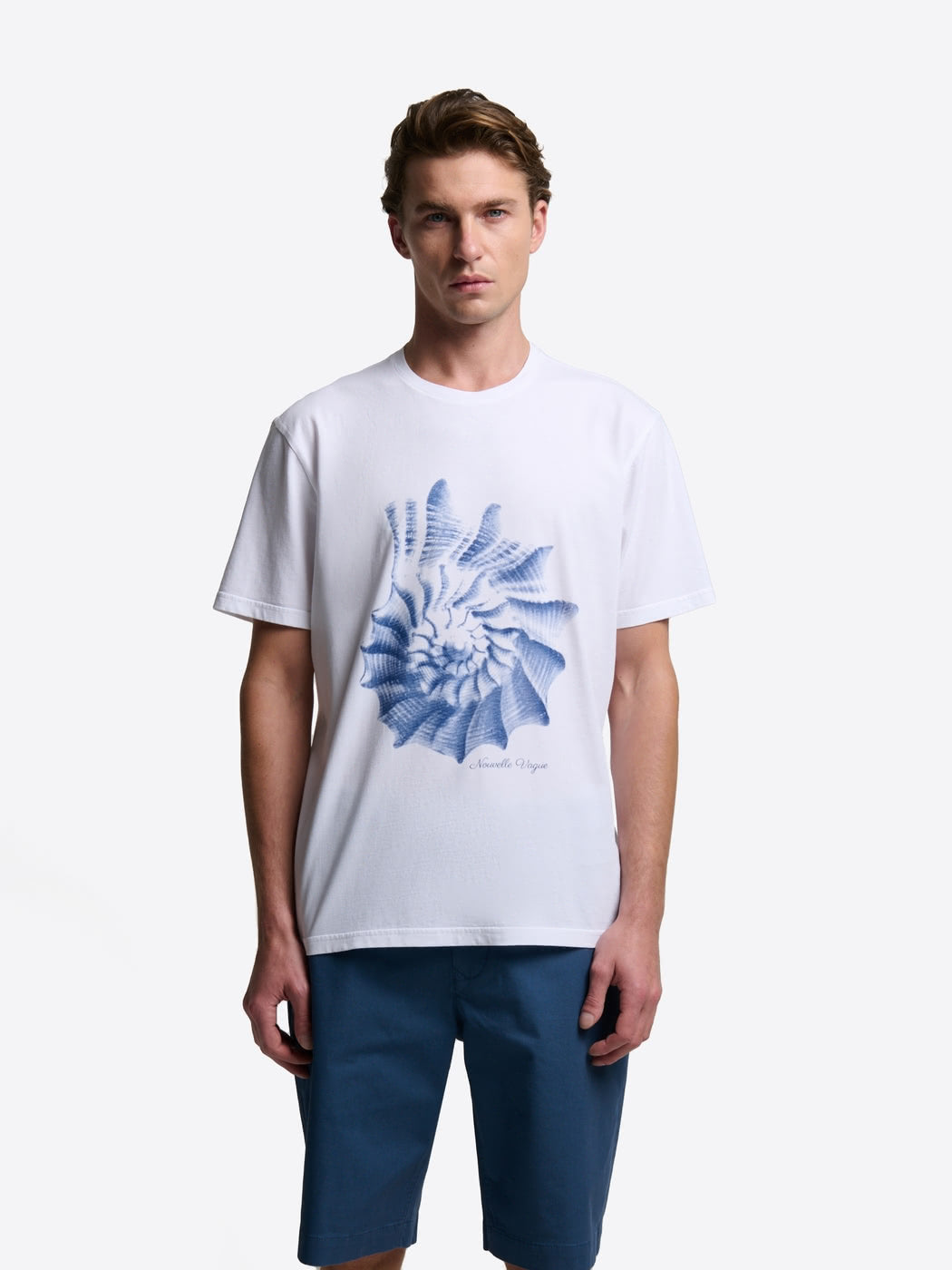 T-shirt col rond en coton - DEVRED 1902