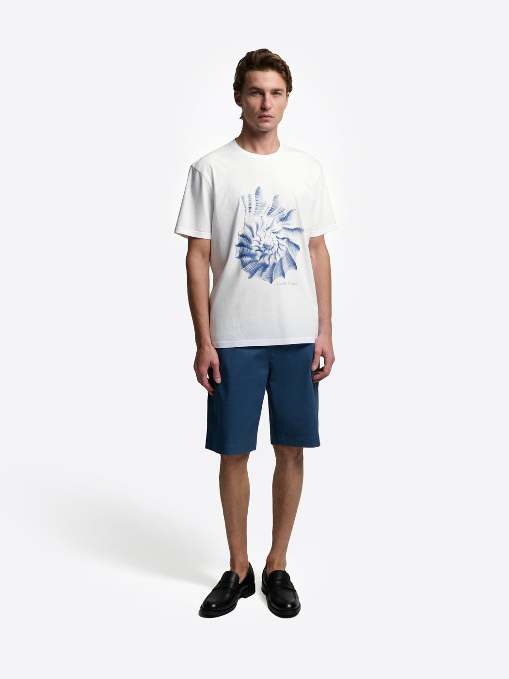 T-shirt col rond en coton - DEVRED 1902