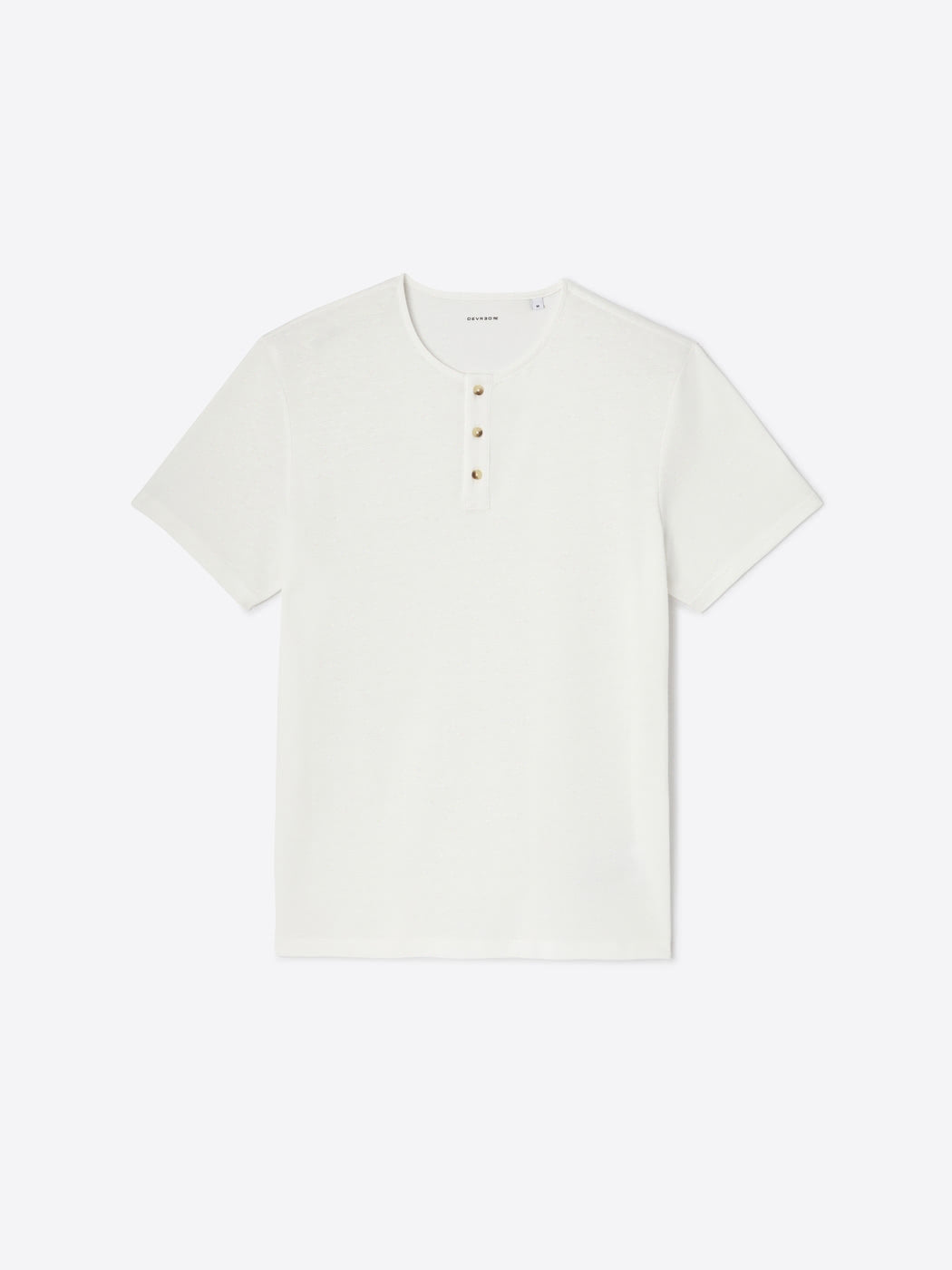 T-shirt col tunisien en lyocell - DEVRED 1902