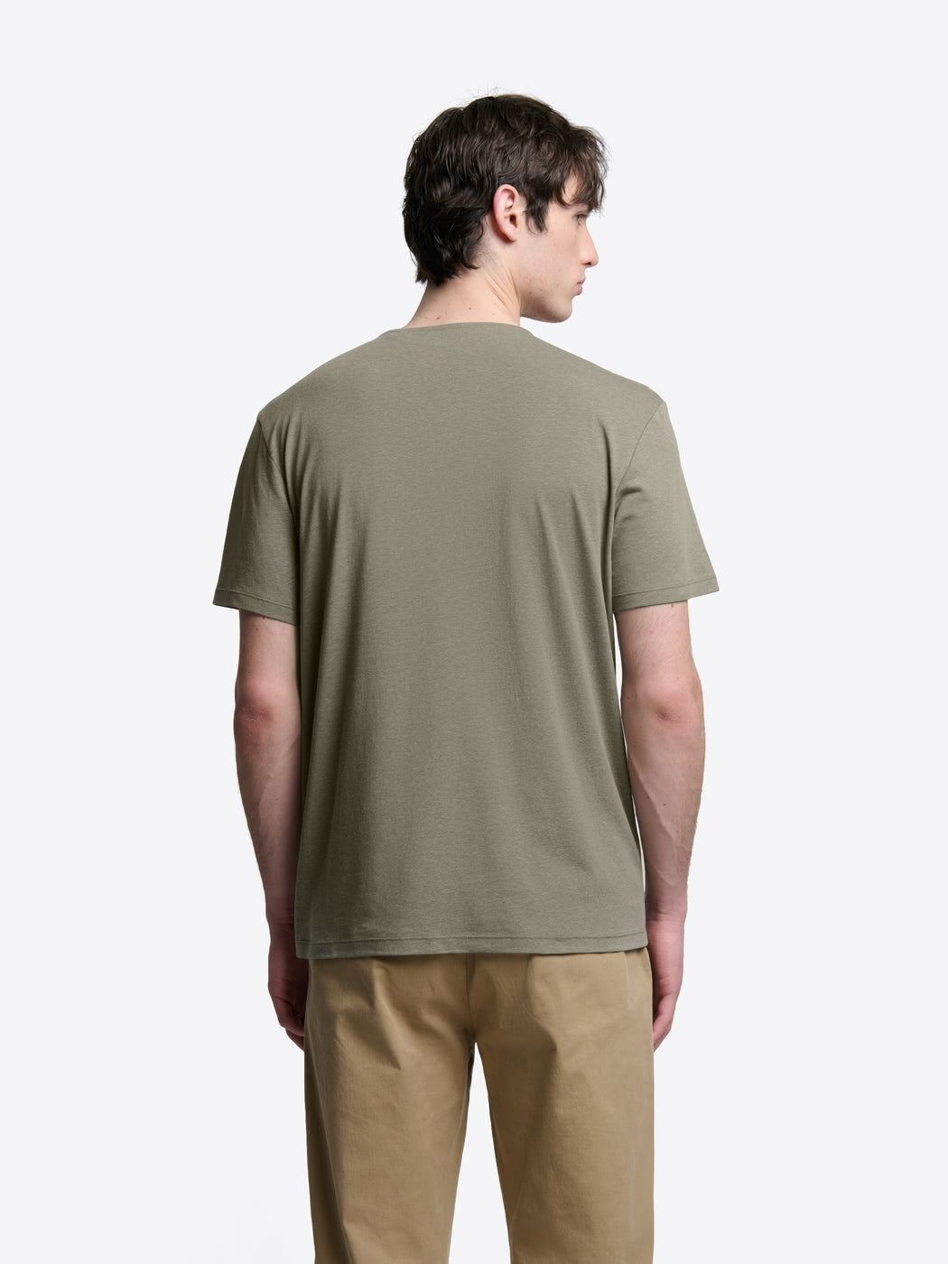 T-shirt col tunisien en lyocell - DEVRED 1902