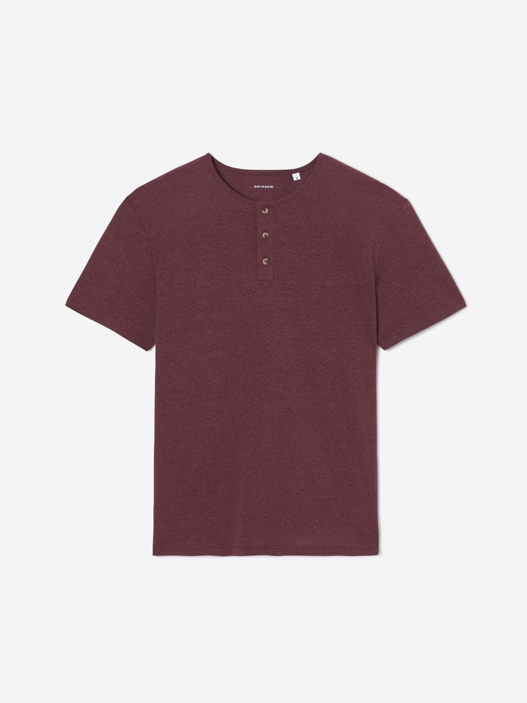 T-shirt col tunisien en lyocell - DEVRED 1902