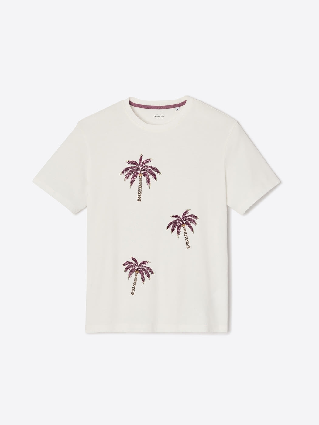 T-shirt col rond en coton - DEVRED 1902