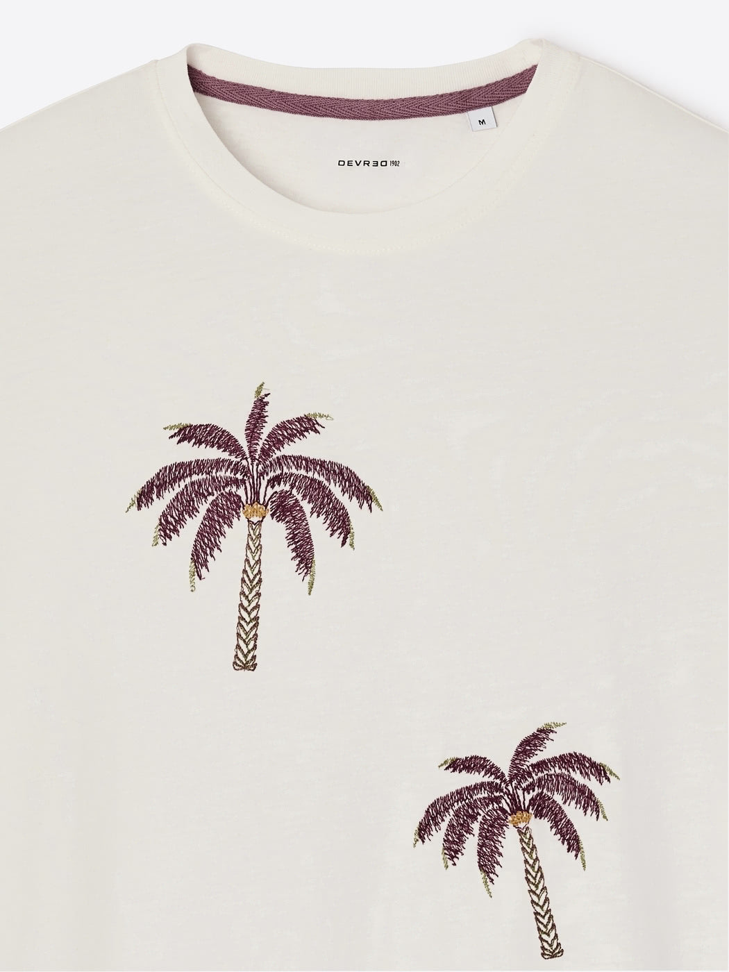 T-shirt col rond en coton - DEVRED 1902