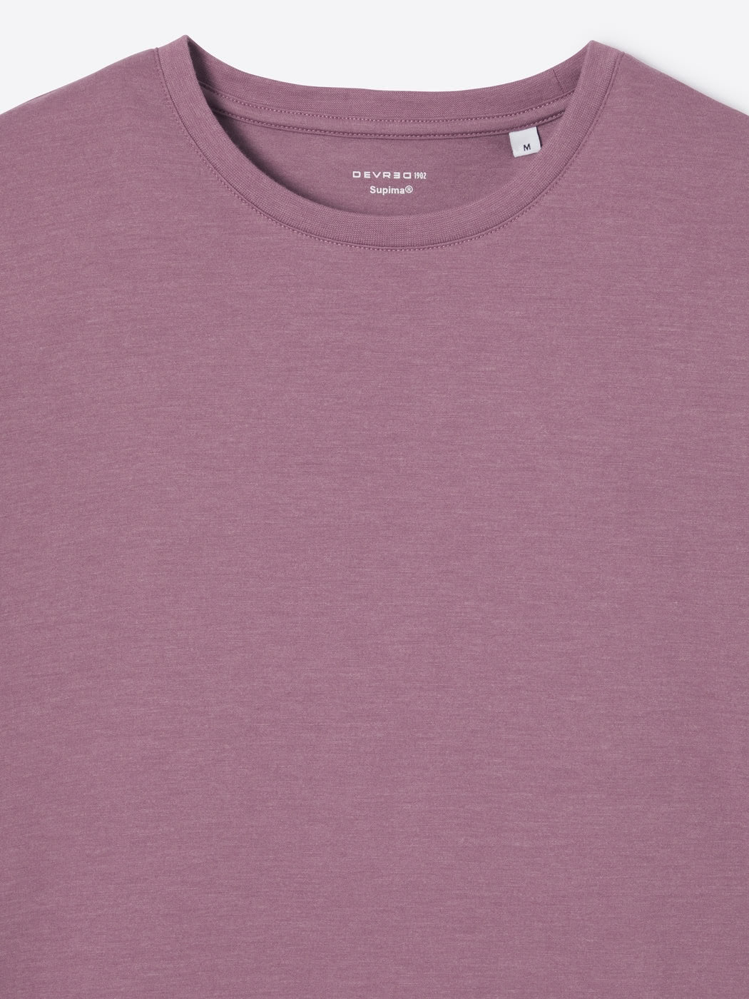T-shirt col rond en coton Supima® - DEVRED 1902