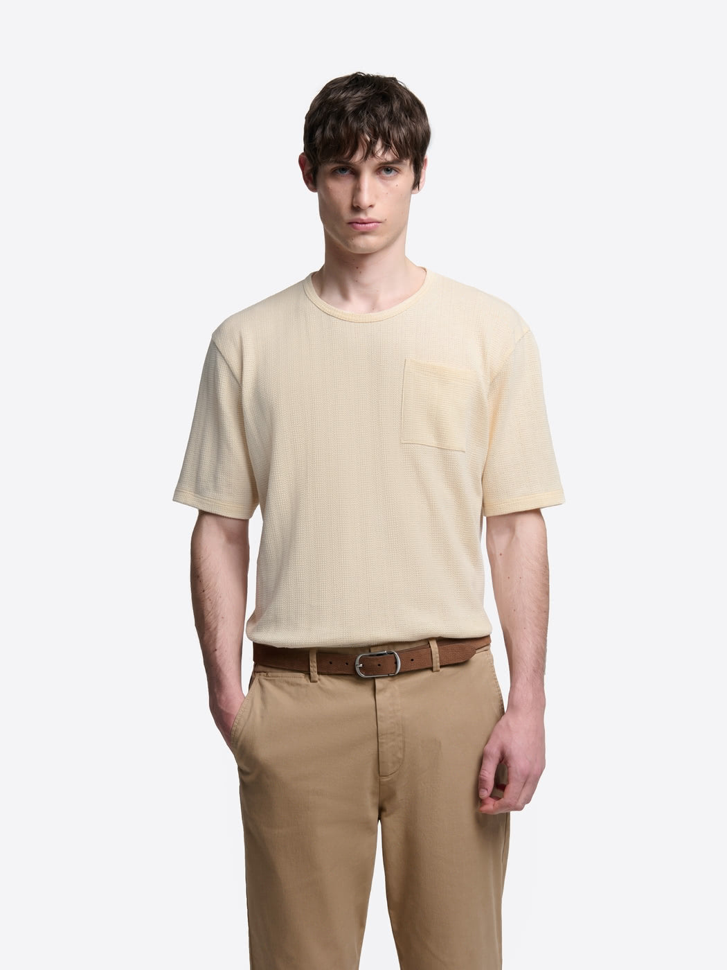 T-shirt col rond en coton - DEVRED 1902