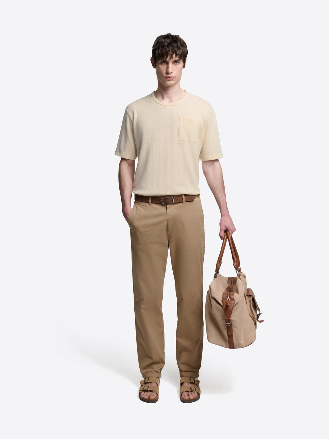T-shirt col rond en coton - DEVRED 1902
