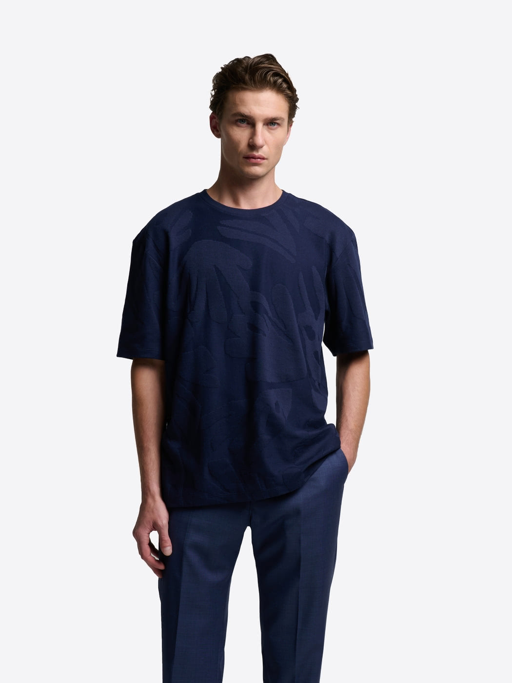 T-shirt col rond en coton - DEVRED 1902