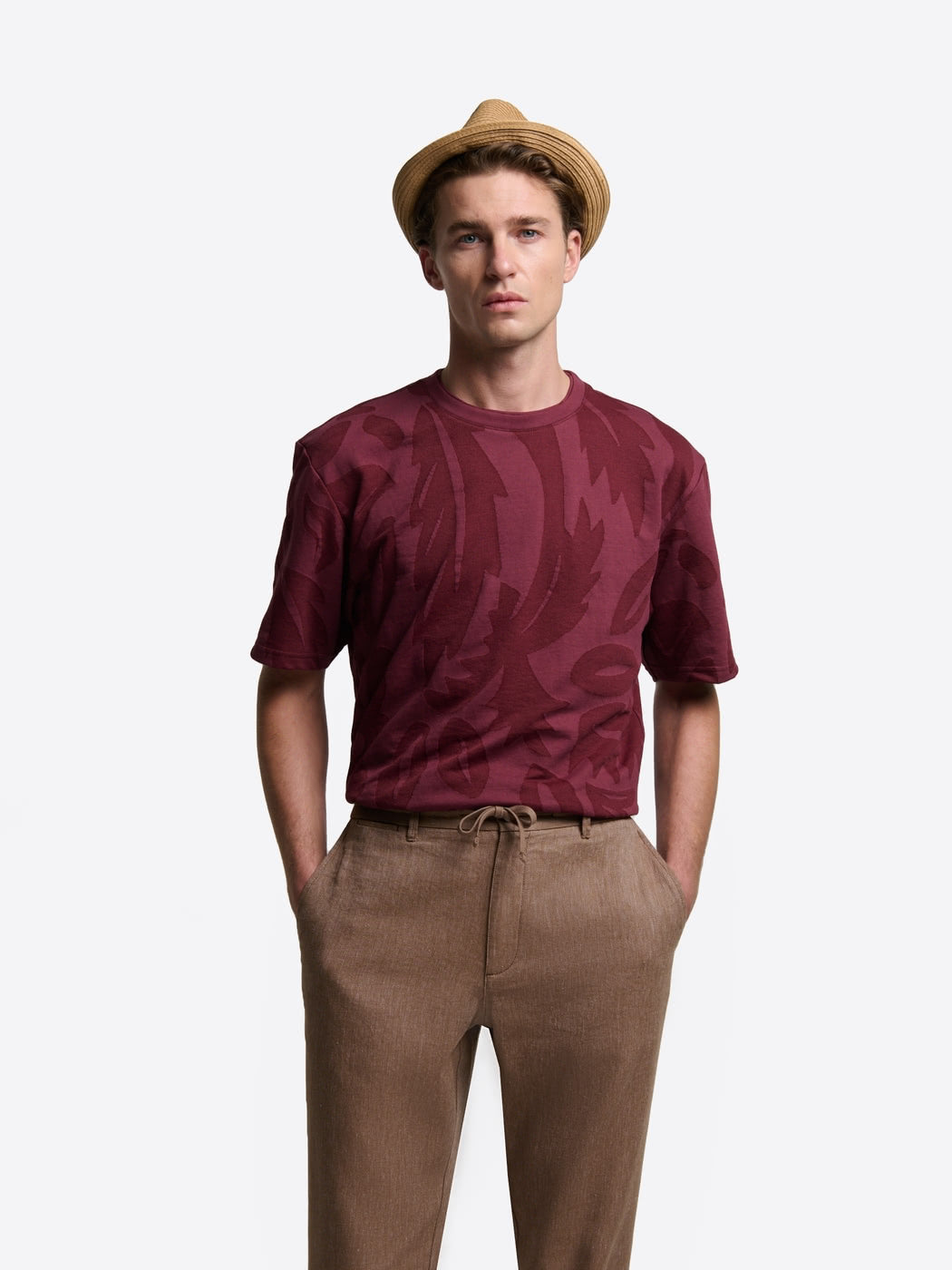 T-shirt col rond en coton - DEVRED 1902