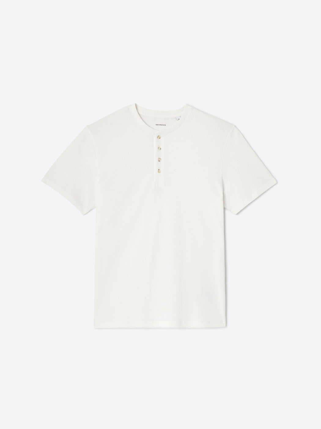 T-shirt col tunisien en coton - DEVRED 1902