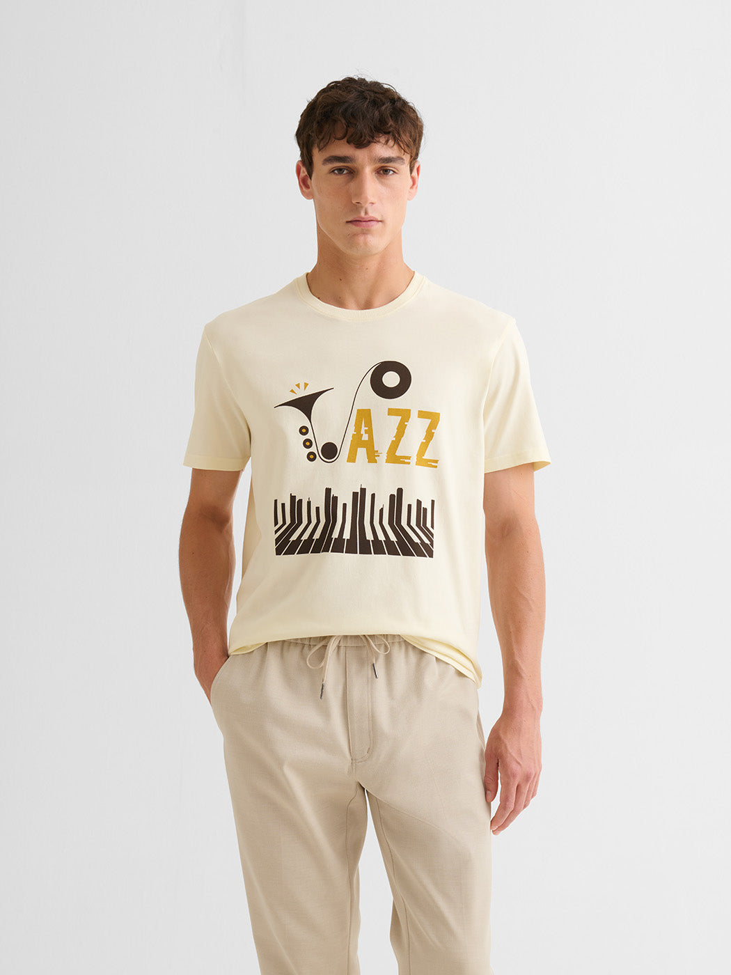 T-shirt col rond en coton - DEVRED 1902