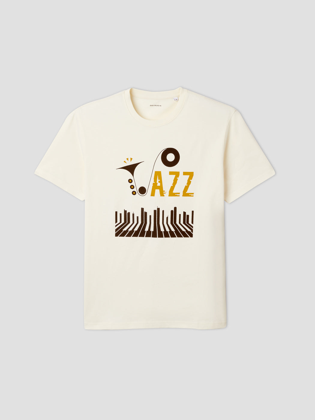 T-shirt col rond en coton - DEVRED 1902