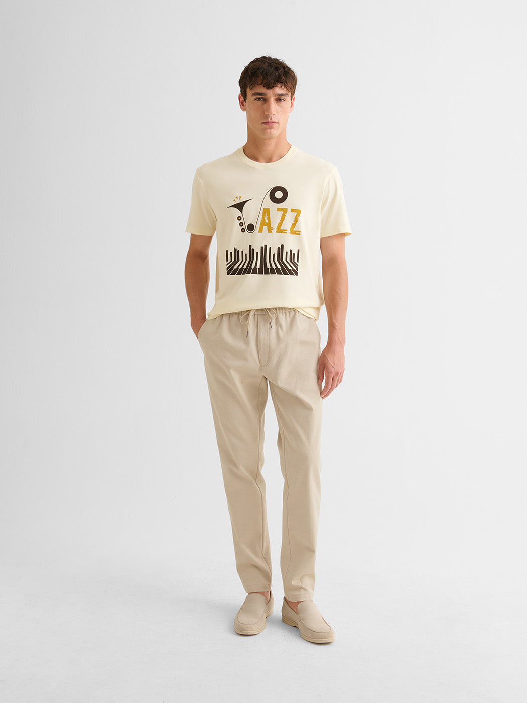 T-shirt col rond en coton - DEVRED 1902