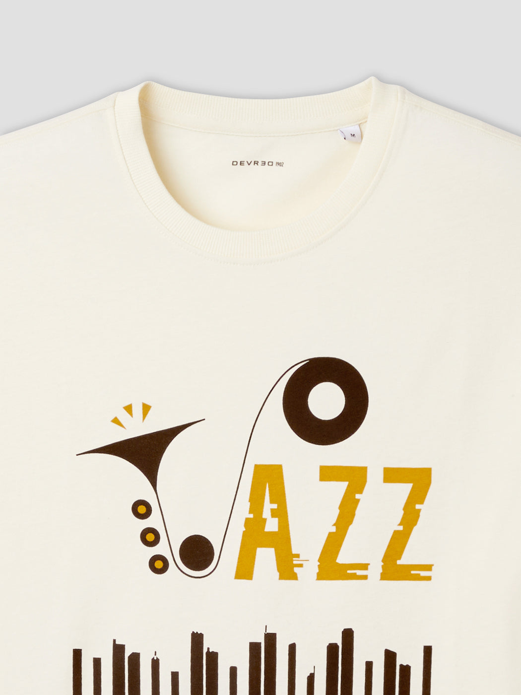 T-shirt col rond en coton - DEVRED 1902