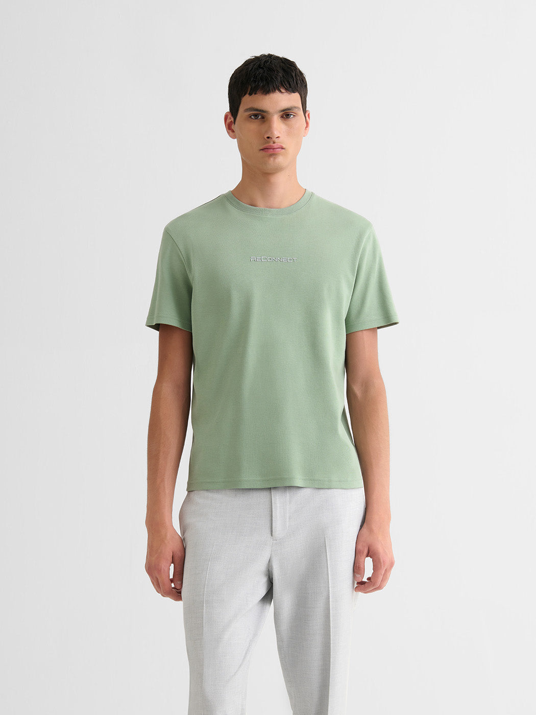 T-shirt col rond brodé - DEVRED 1902