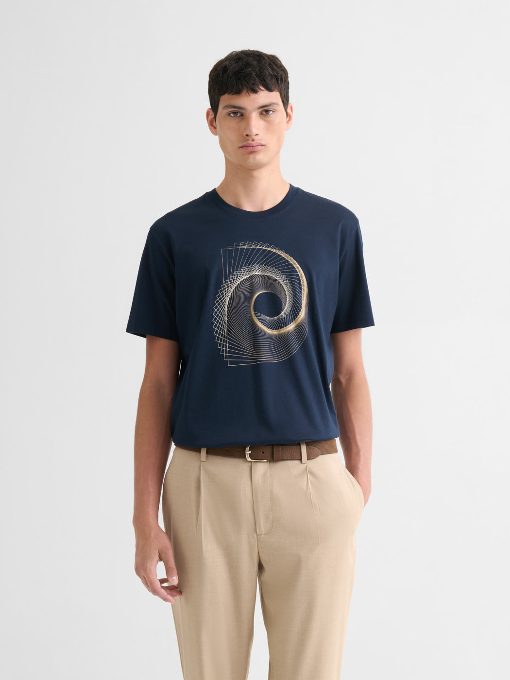 T-shirt col rond en coton - DEVRED 1902