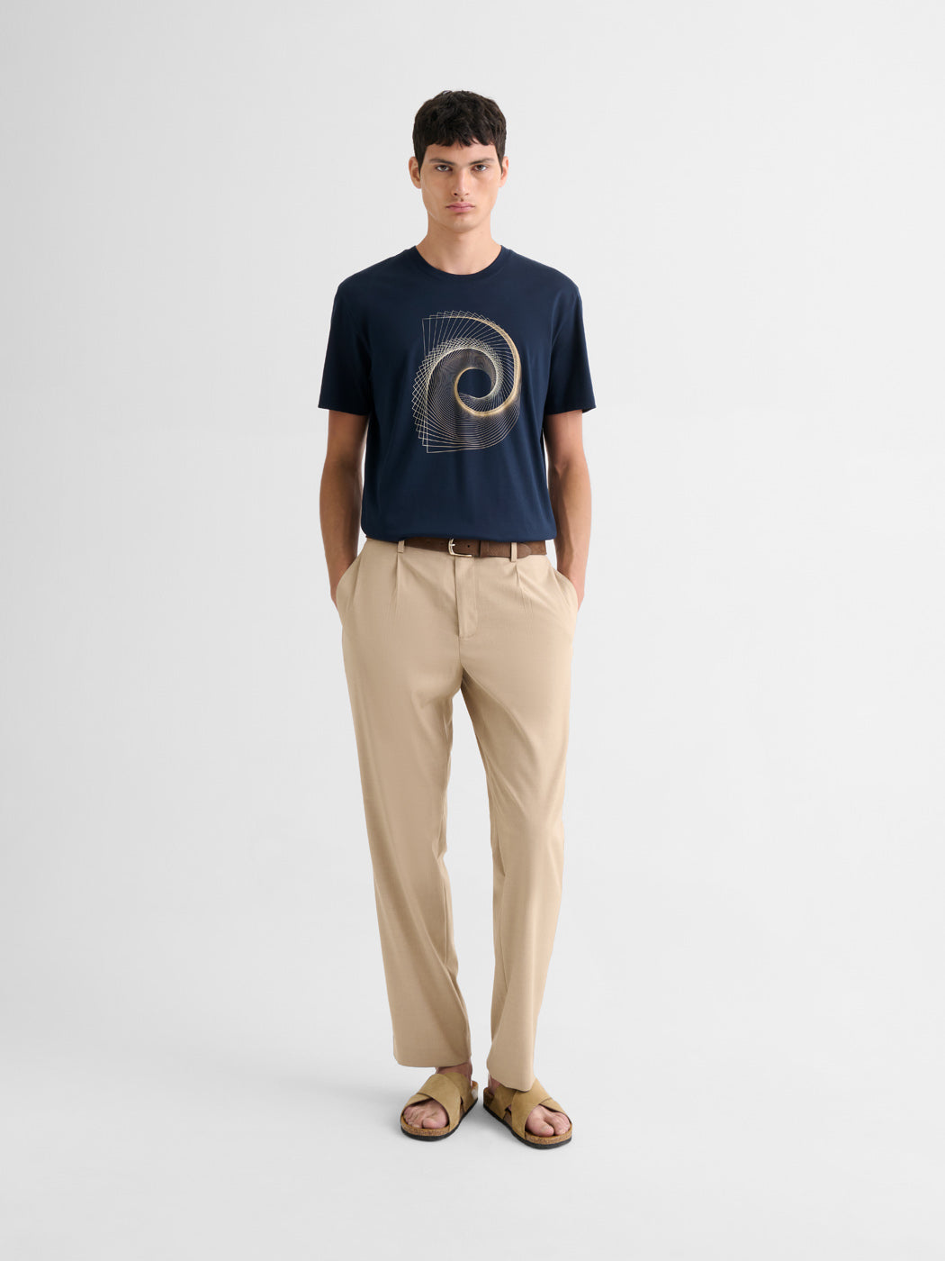 T-shirt col rond en coton - DEVRED 1902