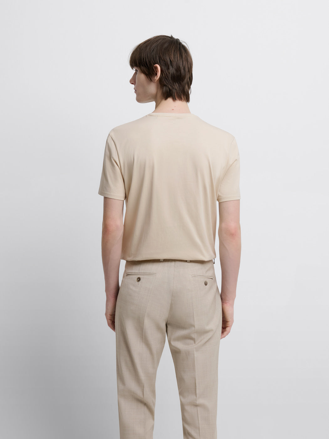 T-shirt col rond en coton Supima® - DEVRED 1902