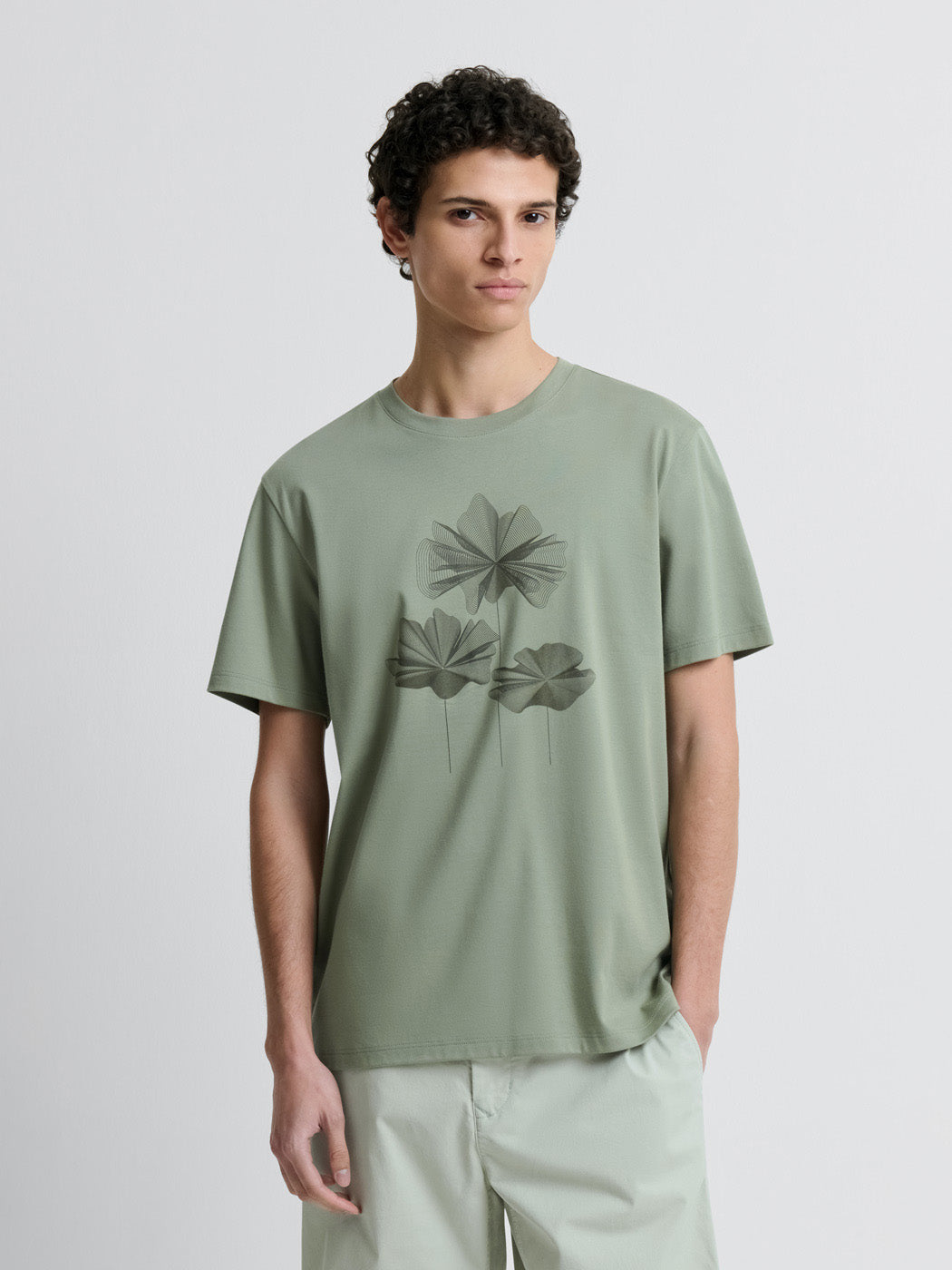 T-shirt col rond fleuri - DEVRED 1902