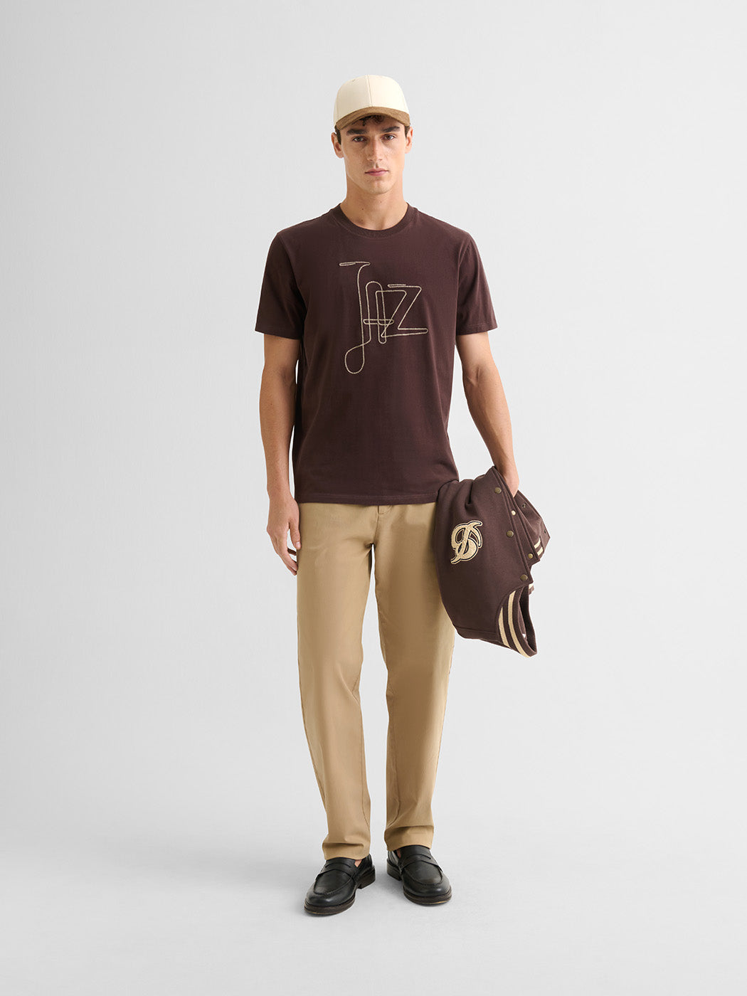 T-shirt col rond suédé - DEVRED 1902