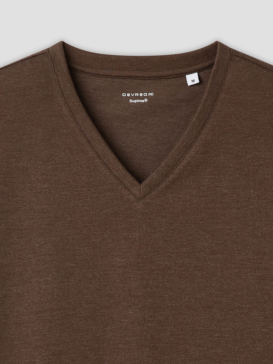 T-shirt col V Supima® - DEVRED 1902