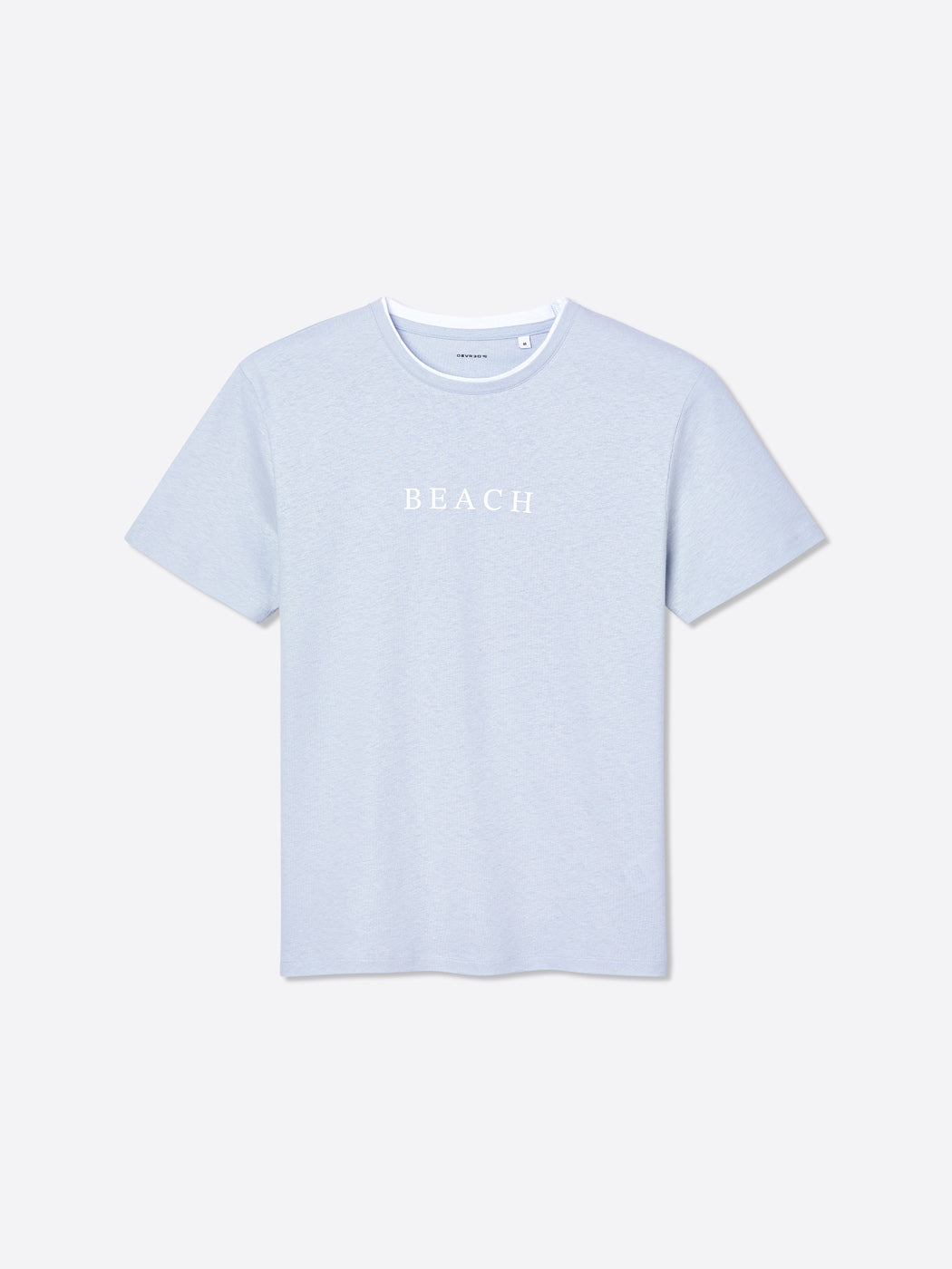 T-shirt col rond en coton lin - DEVRED 1902
