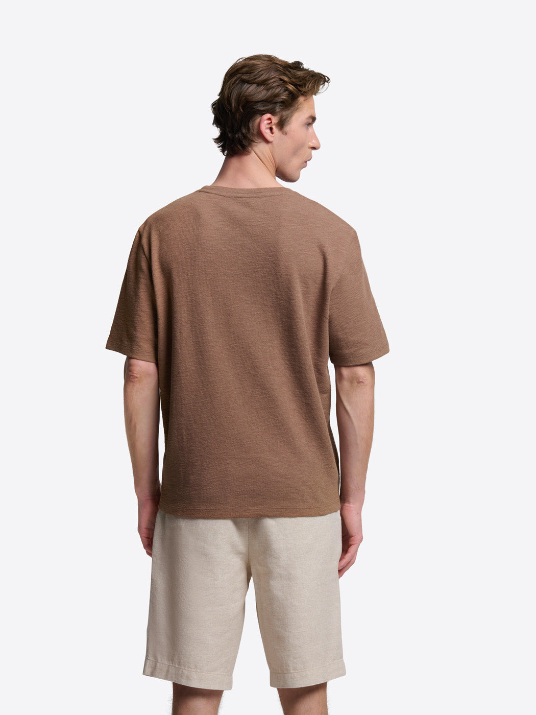 T-shirt col rond brodé en coton - DEVRED 1902