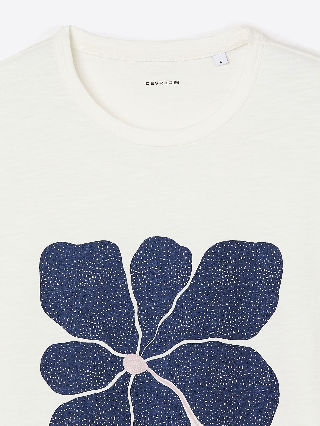 T-shirt col rond en coton - DEVRED 1902