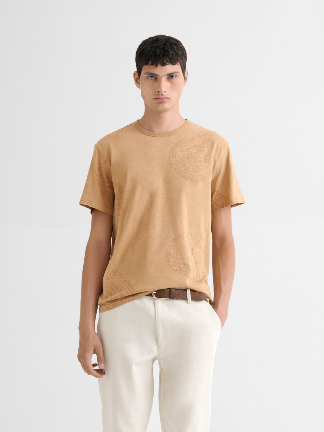 T-shirt col rond en coton - DEVRED 1902