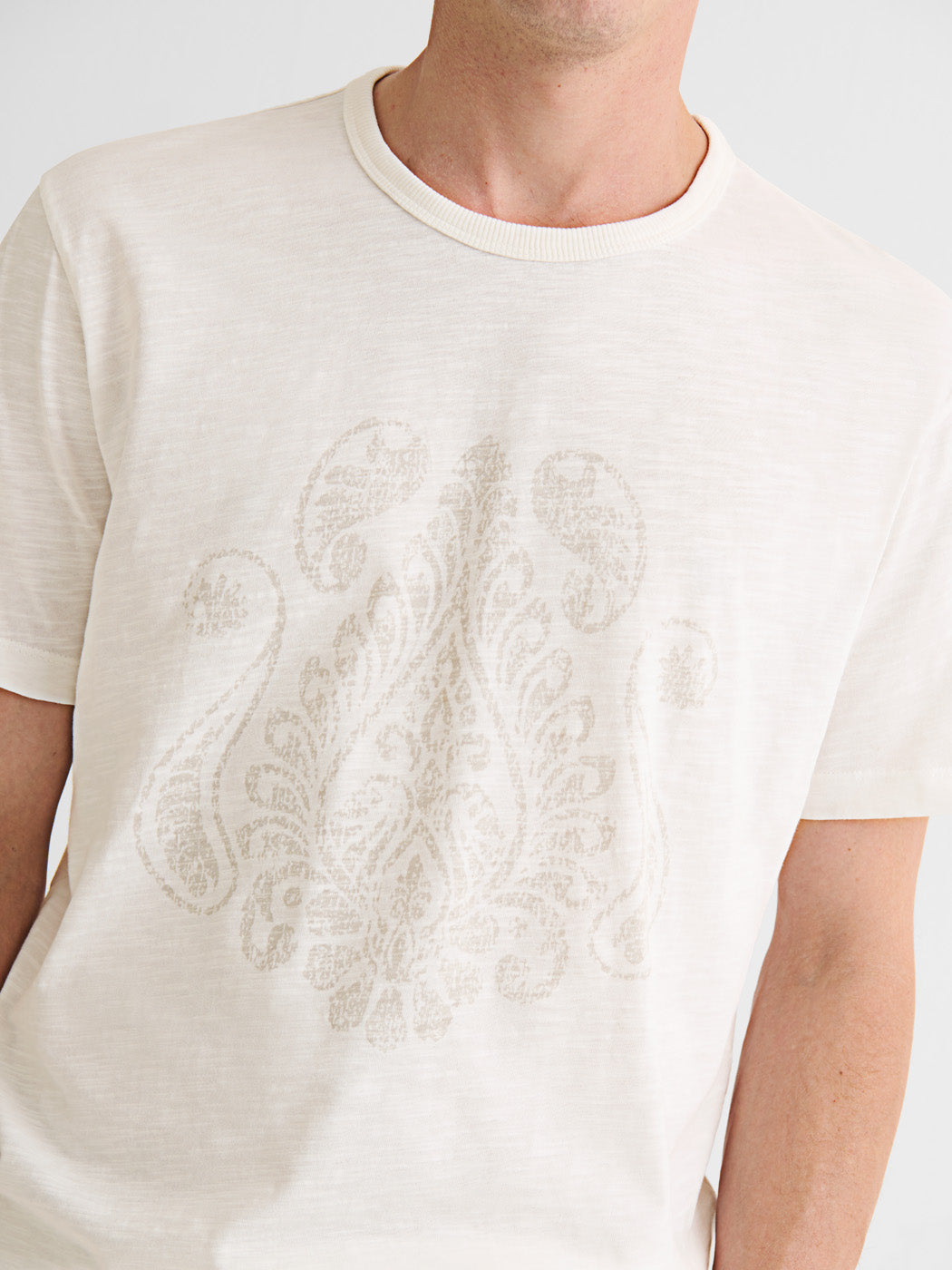 T-shirt col rond en coton - DEVRED 1902