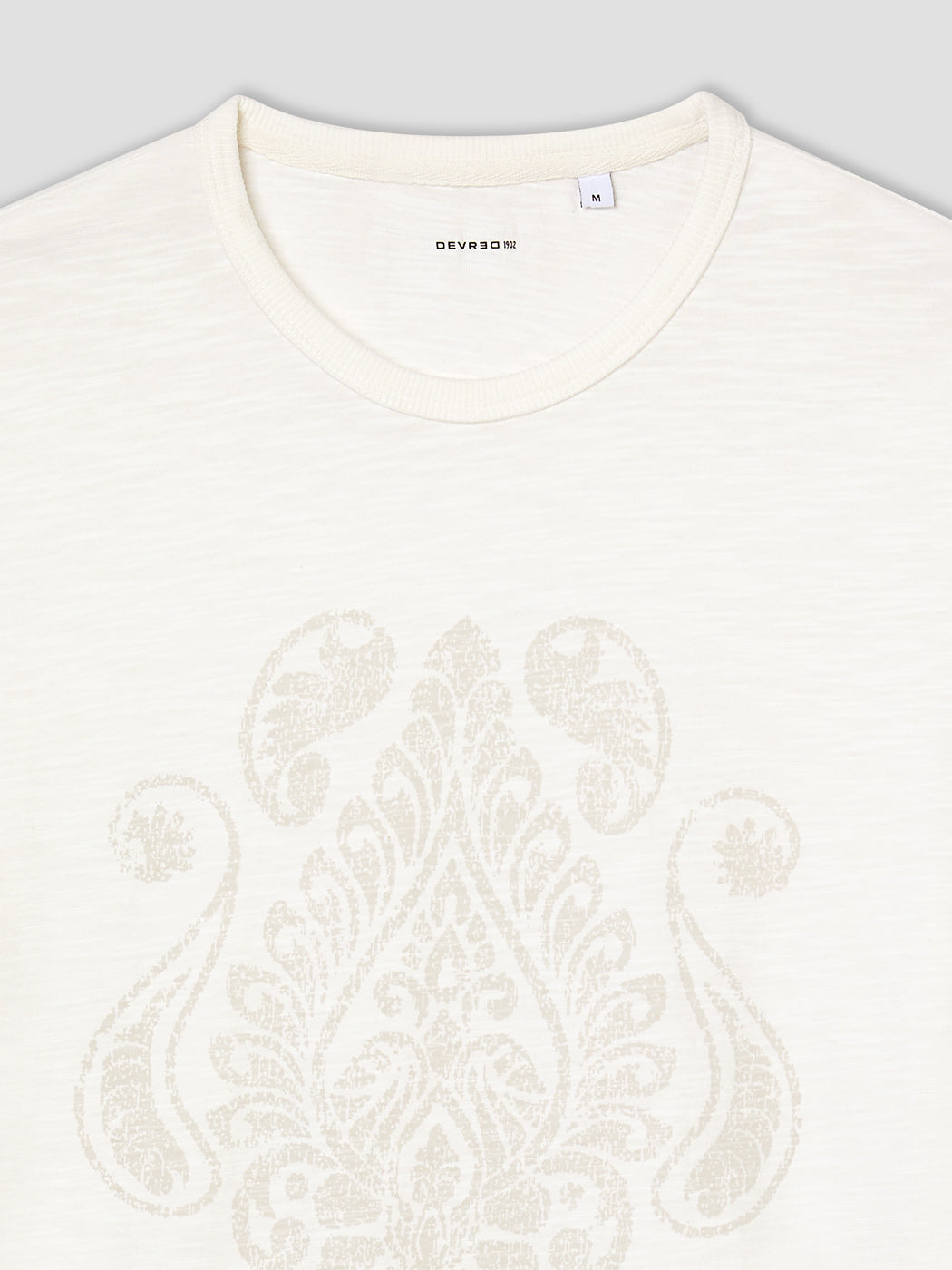 T-shirt col rond en coton - DEVRED 1902