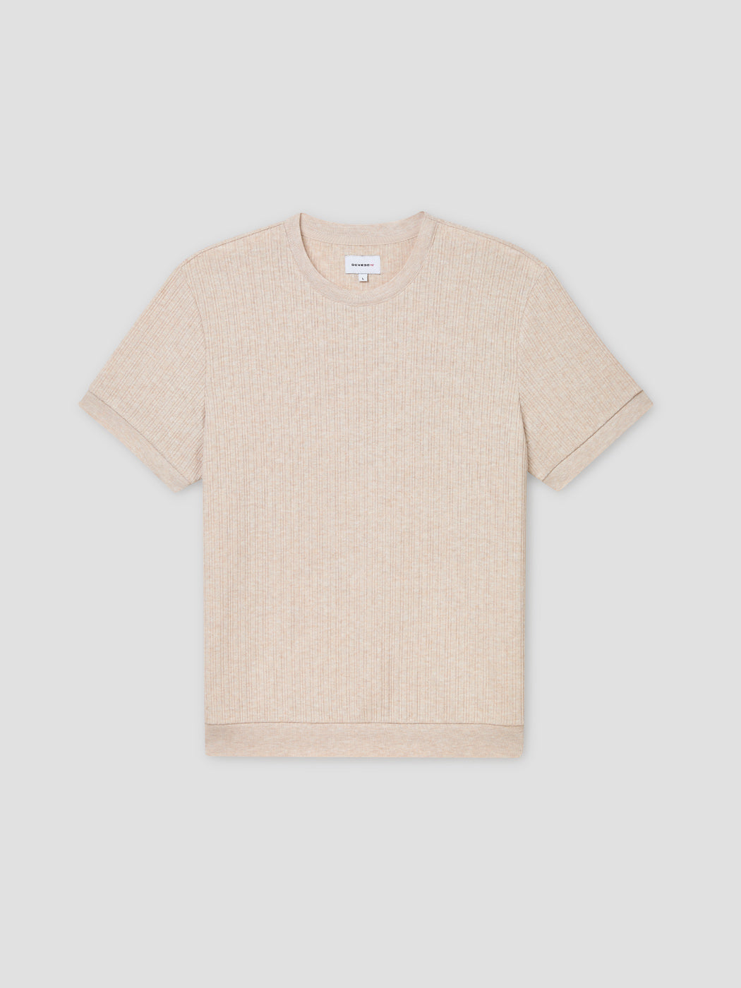 T-shirt col rond chiné - DEVRED 1902