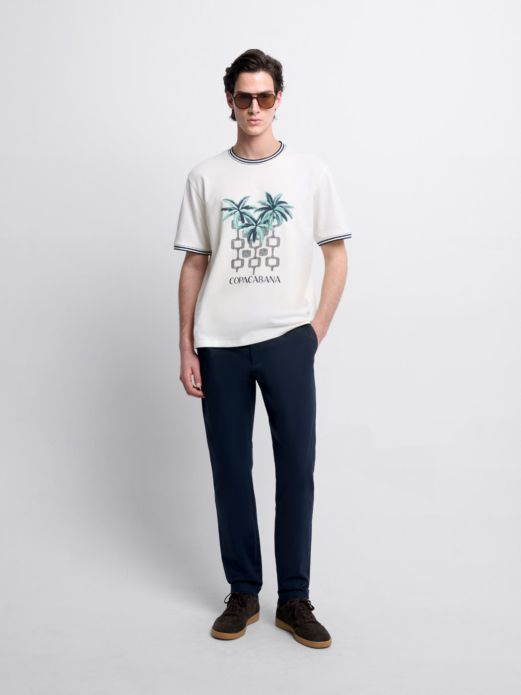 T-shirt col rond imprimé - DEVRED 1902