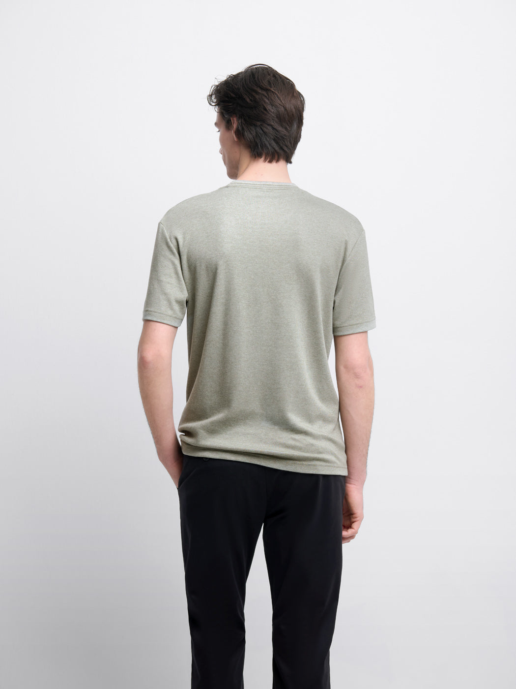 T-shirt col rond chiné - DEVRED 1902