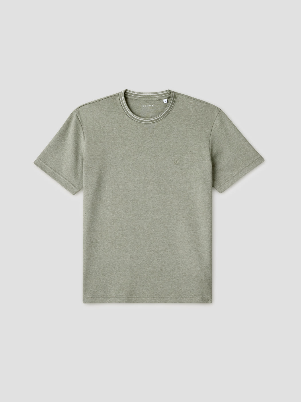 T-shirt col rond chiné - DEVRED 1902