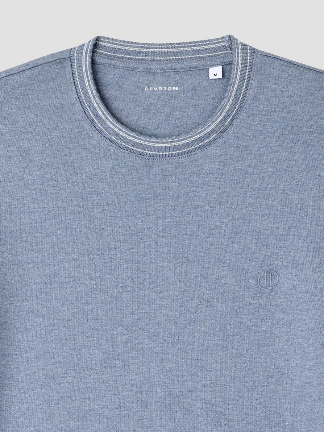 T-shirt col rond chiné - DEVRED 1902